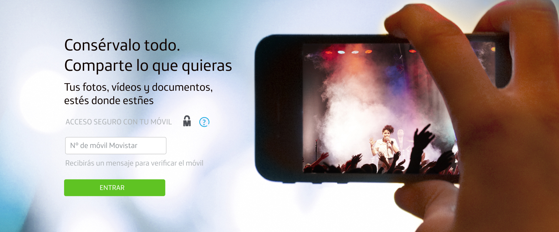 Movistar Cloud — a home for every memory